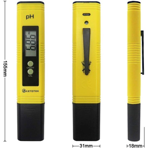 Digital pH Meter Pen - 0.01 pH Resolution (PH009)