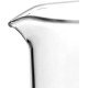 QWORK Borosilicate Glass Beaker Set - 5ml to 100ml (5 Pieces)